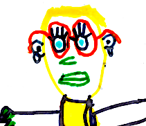 Child's drawing of TA