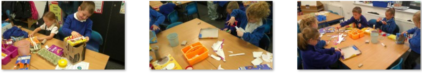 Photos of junk modelling