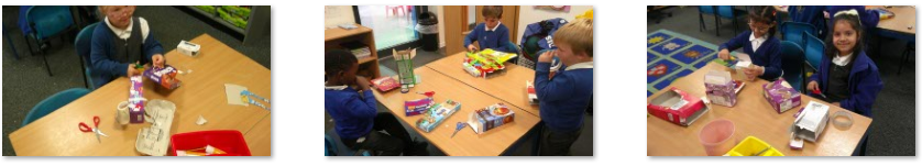 Photos of junk modelling