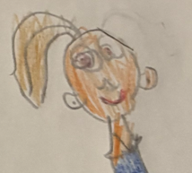 Drawing of Mrs Vergo