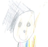 Drawing of Mrs Trainor