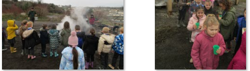 Photos of forest school