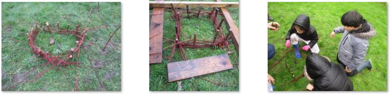 Photos of forest school