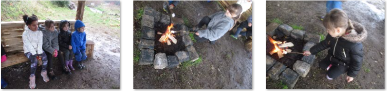 Photos of forest school