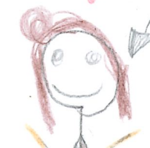 Drawing of teacher