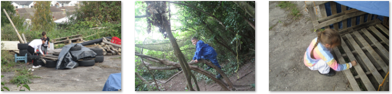 Photos of forest school
