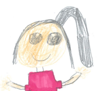 Child's drawing of TA