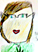 Child's drawing of Teacher