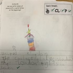 Photo of English work