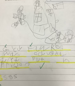 Photo of English work
