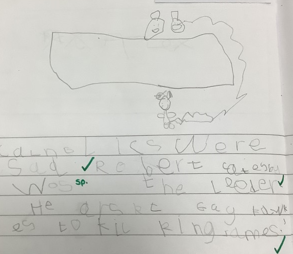Photo of English work