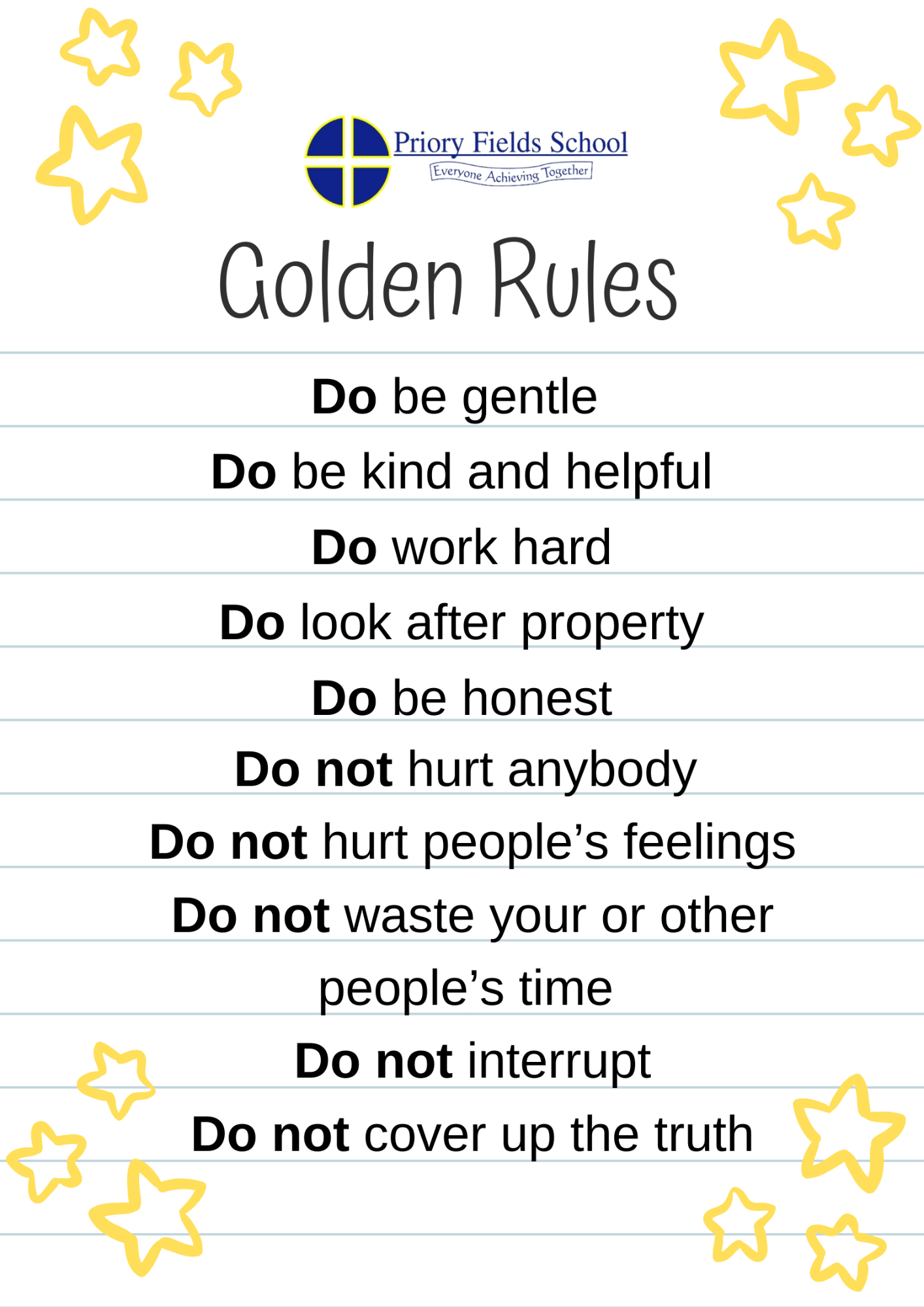 The golden rules