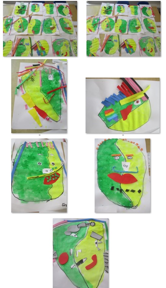 Picasso work from art club
