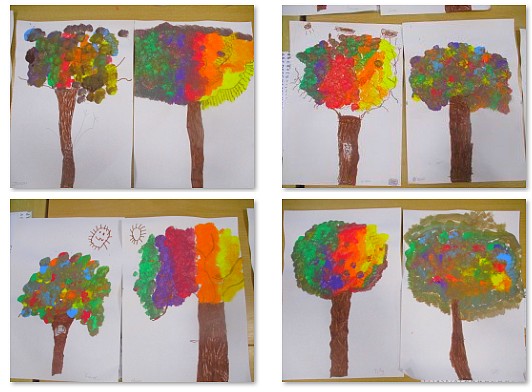 Photos of children's art