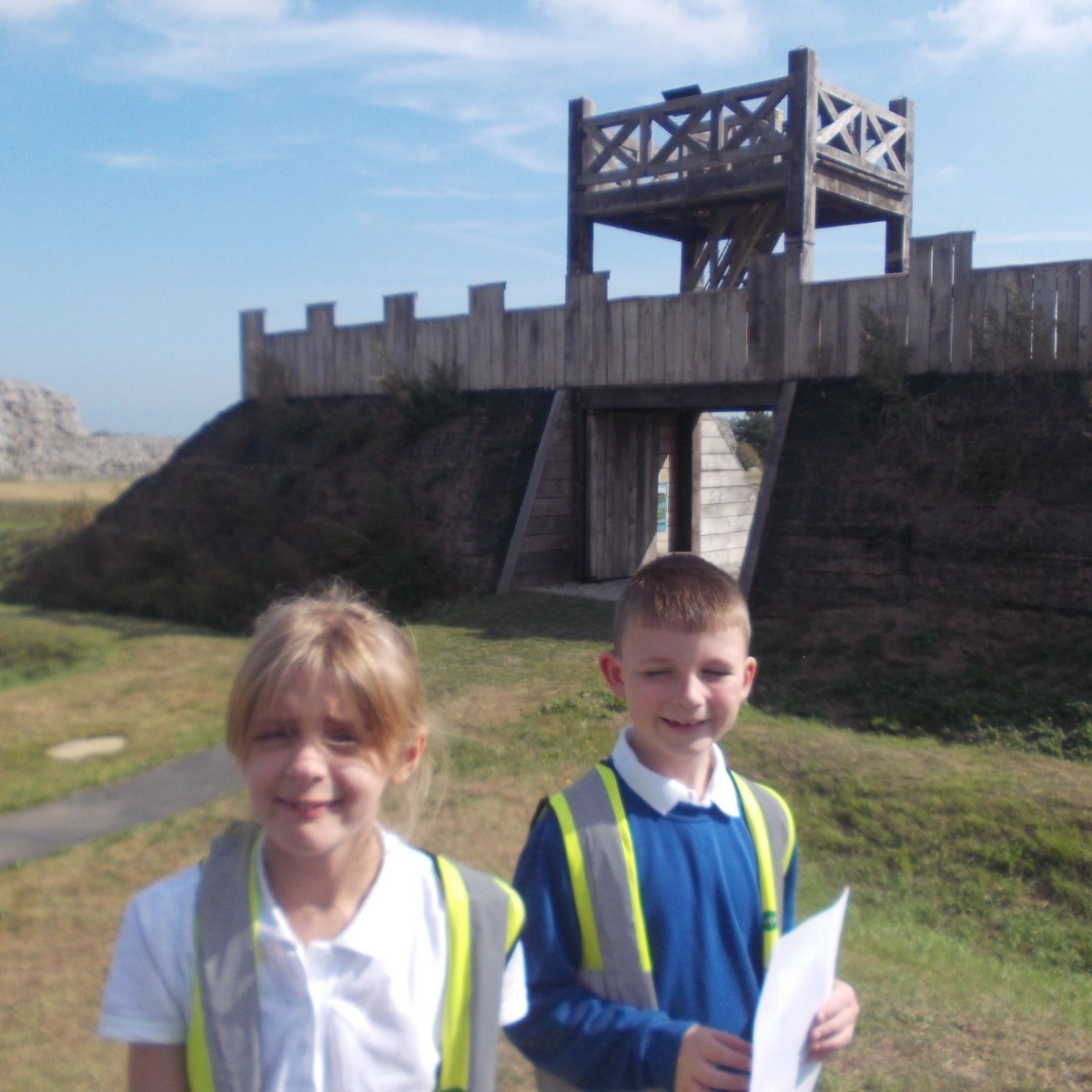 Priory Fields School Year 4 Explore Richborough Fort