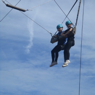 Photo of Year 6 taking 'Leap of Faith'